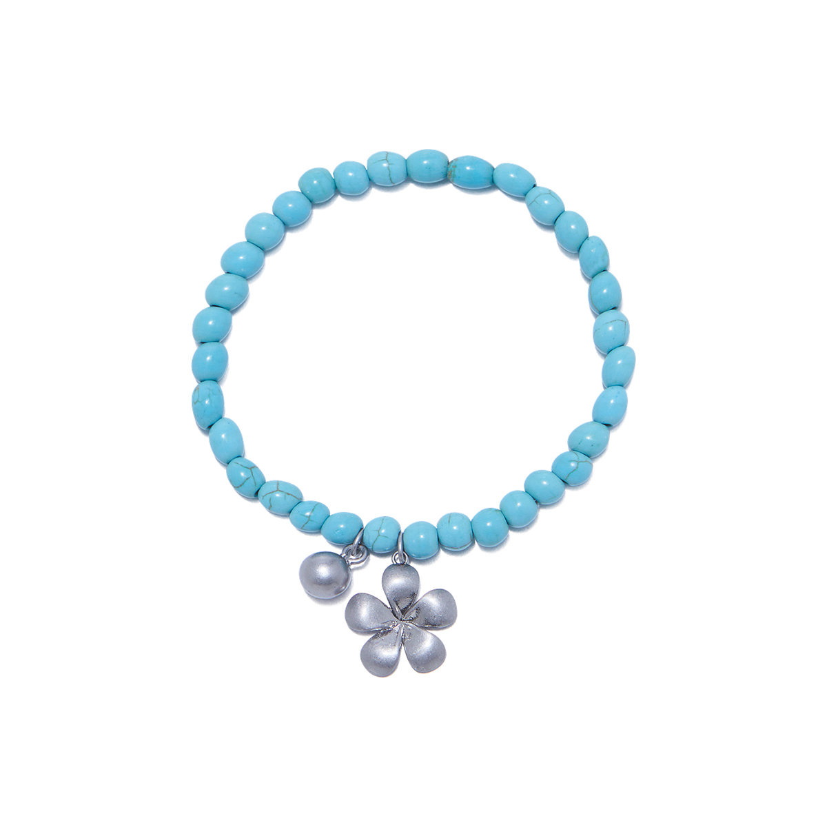 PP Flower Bracelet BLUE